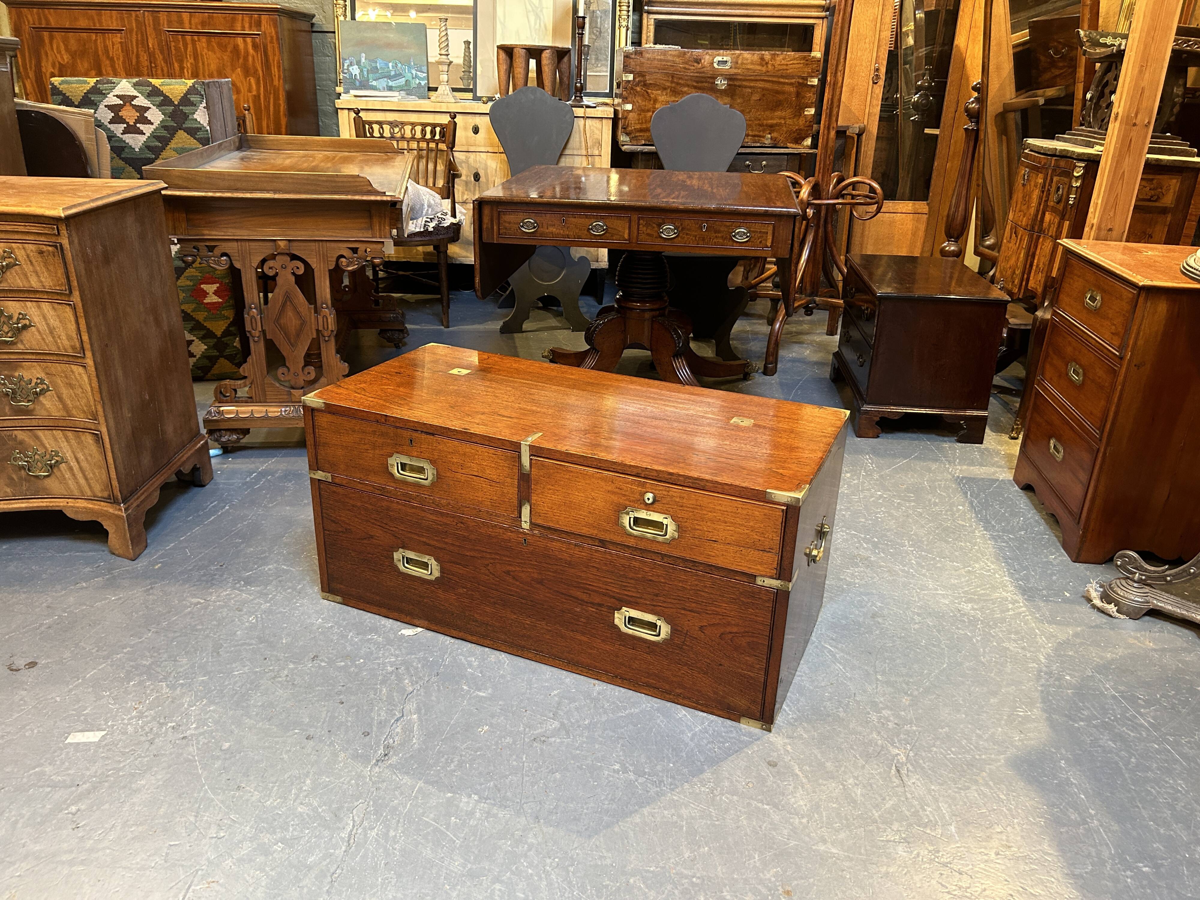 Campaign Chest Of Drawers