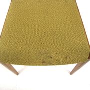 Set de 4 chaises en chêne, Nils Carlsson, Tibro, Suède, 1960