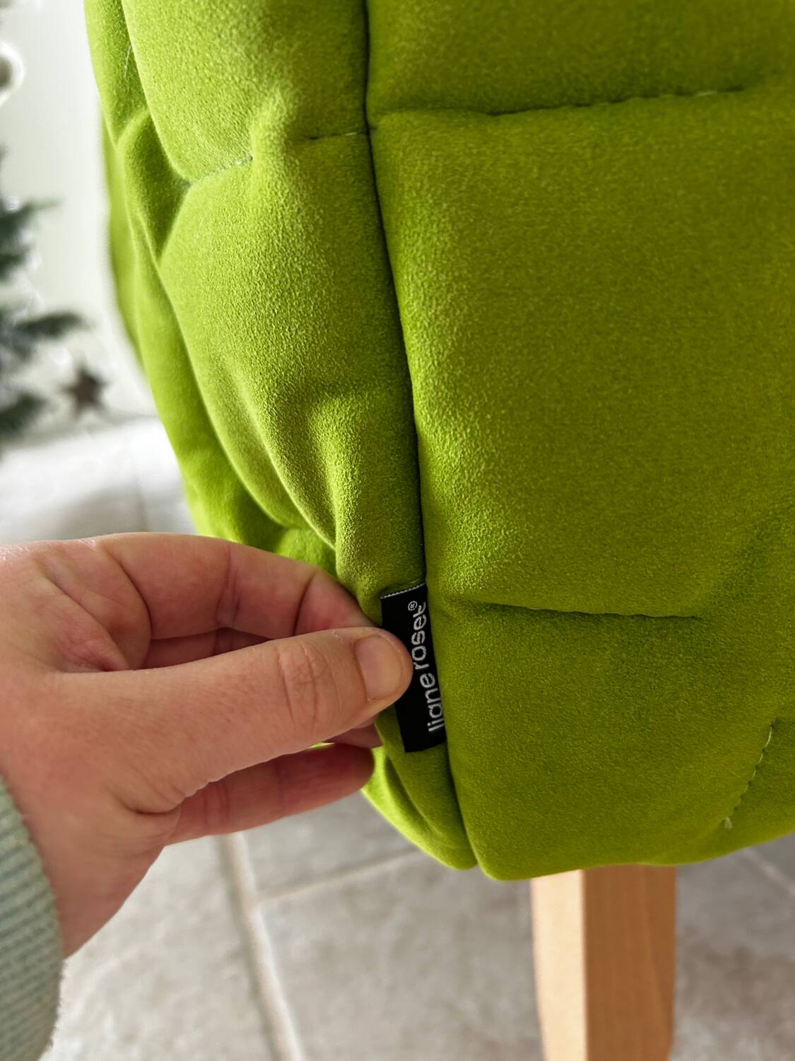 Ruché Sofa Ligne Roset lime green