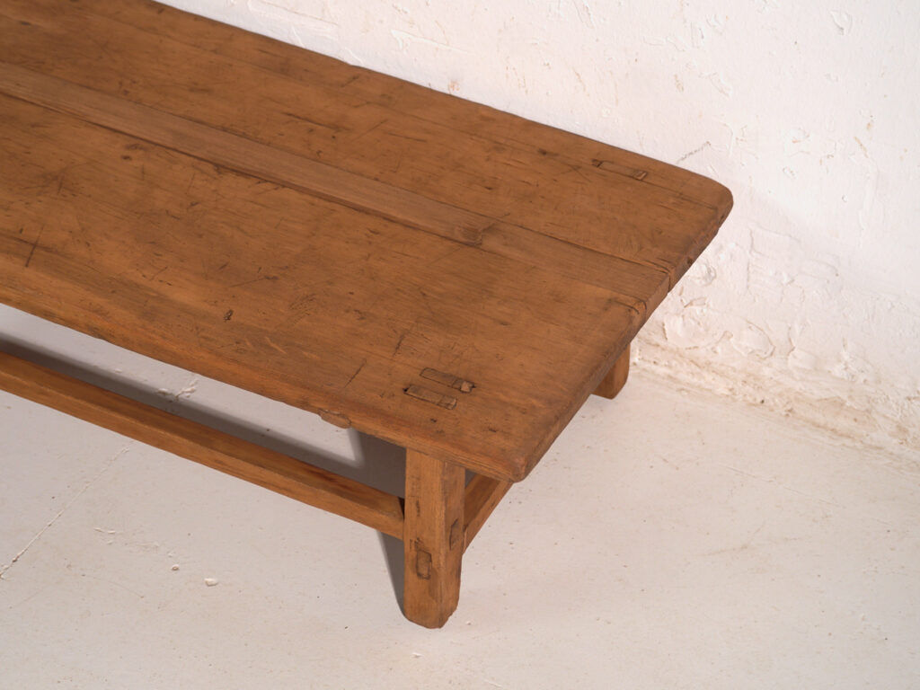 Antique pine coffee table – China, circa 1890