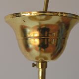 Mother-of-pearl and brass suspension