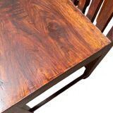 Set of six teak chairs