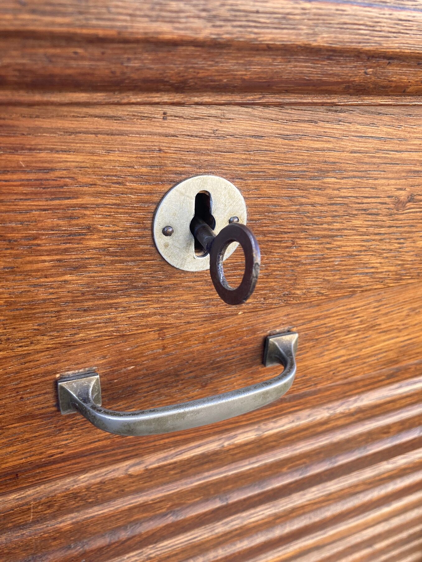 Vintage double curtain binder