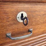 Vintage double curtain binder