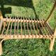 Bamboo and rattan bedside table
