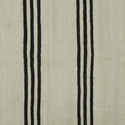 Turkish Kilim Konya Vintage 130x375 cm Beige Black Stripes