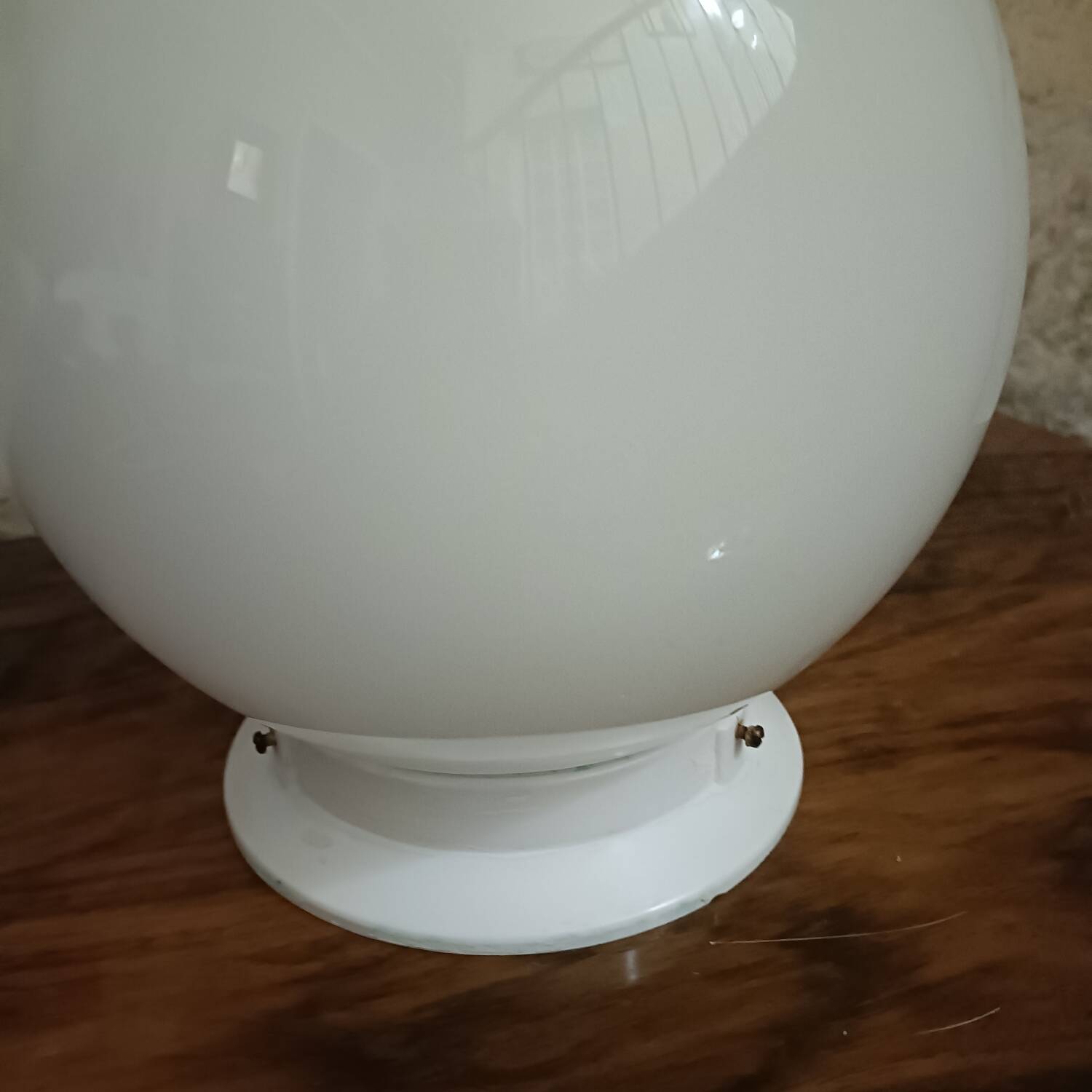 Ceiling light, opaline wall light