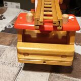 Solid wood ladder truck