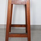Tabouret hêtre et formica 610mm