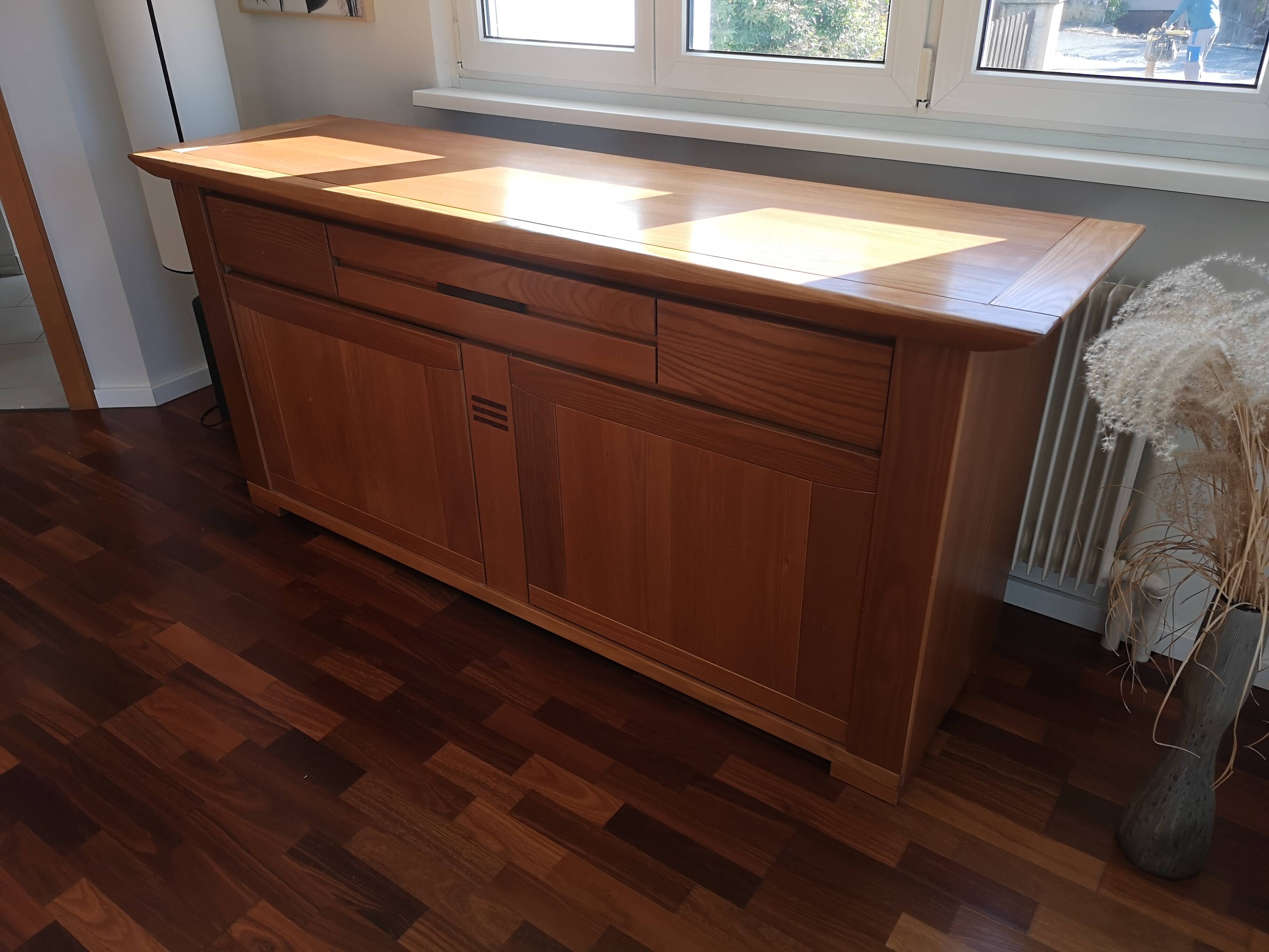 Massive oak buffet