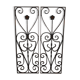 Pair of antique door grilles