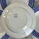Set of 4 deep plates Sarreguemines Jacquot