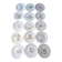 Ceramic plates. 70s/80s Work inspired by the 16th and 17th centuries.