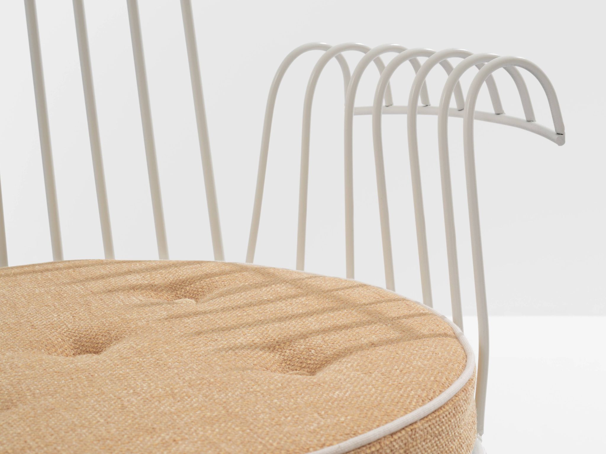 Mathieu Matégot pair of Cap d'Ail chairs 1950s