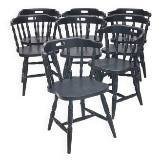 Set de 8 chaises bistrot "Cabriolet"
