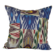 Vintage ikat cushion cover 51x51 cm