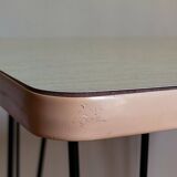 Hairpin leg side table