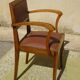Sièges art déco assortis: 1 fauteuil bridge et 2 chaises