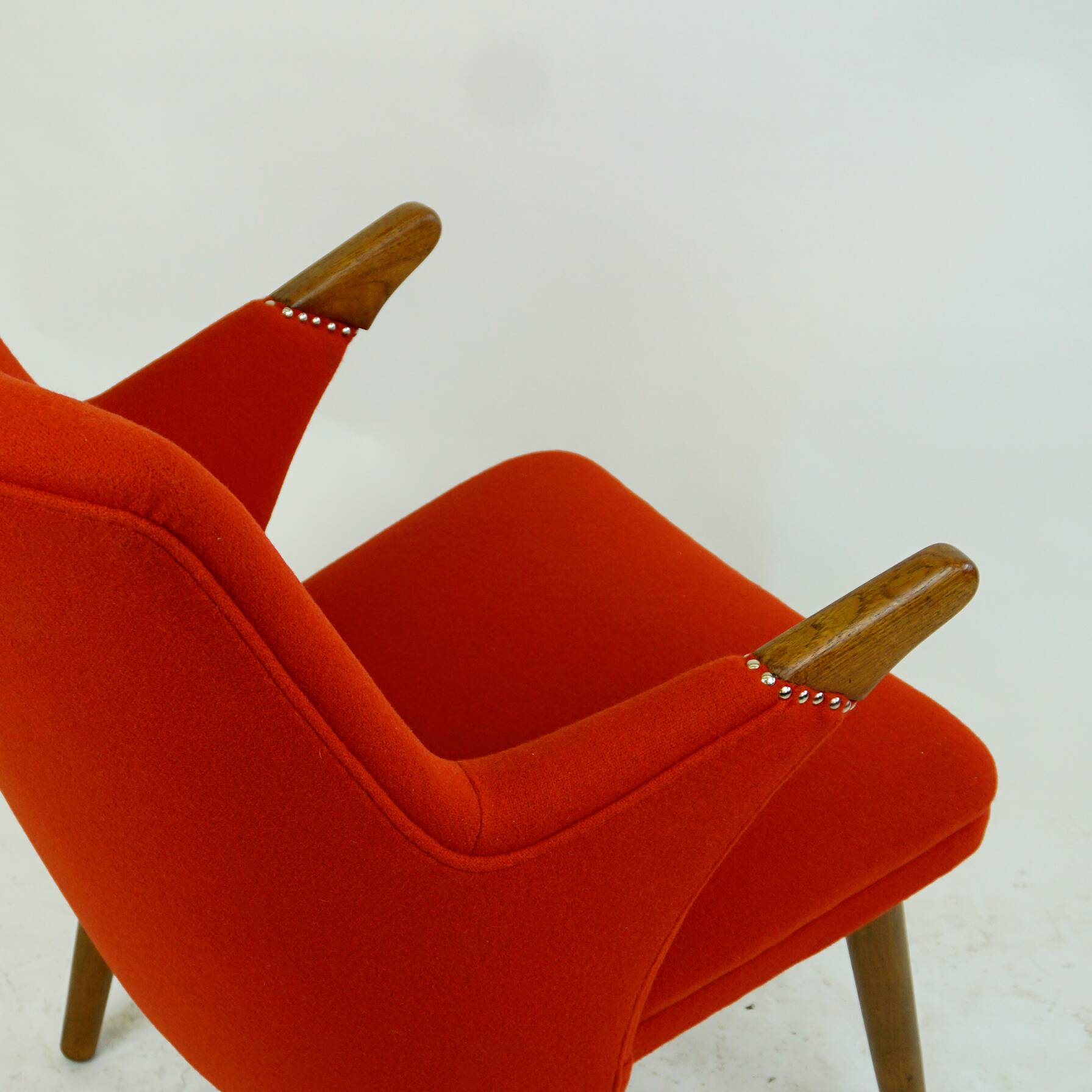 Teak armchair by Svend Skipper, Scandinavian.