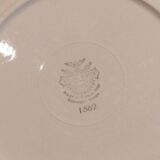 4 dessert plates Villeroy & Boch Mettlach flowers