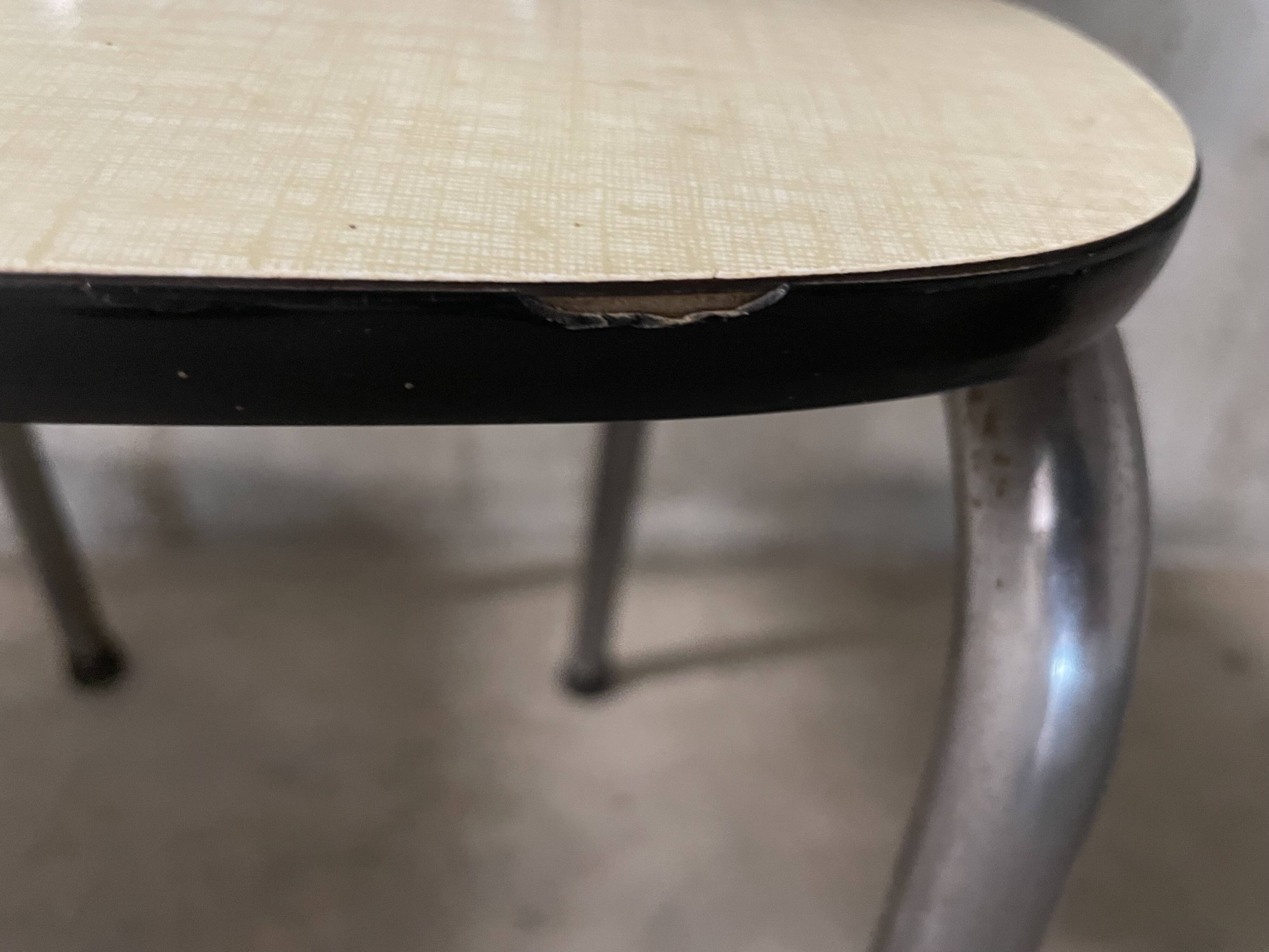 Pair of Formica chairs from the 1960s.