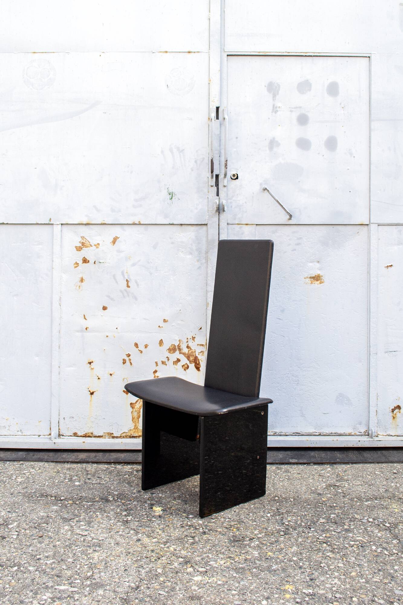 Rennie Chairs in Leather by Kazuhide Takahama for Gavina, 1968, Set of 6