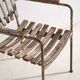 Antique garden chairs with armrests (c.1920). Set of 2 pieces #23