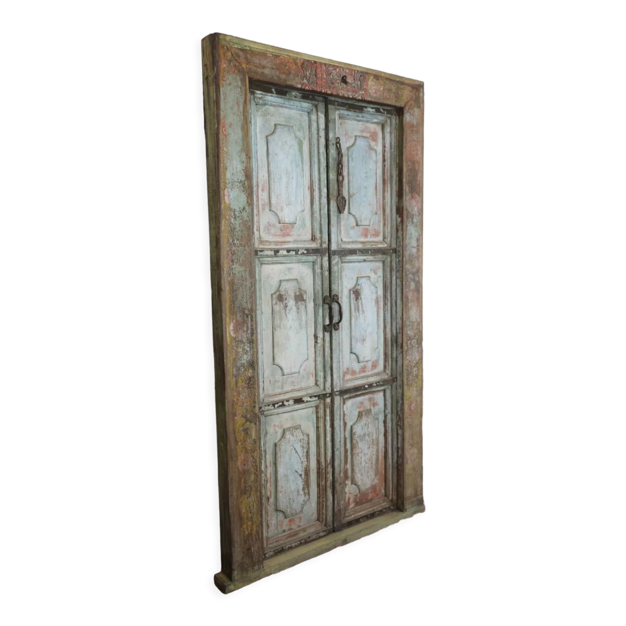 Indian molded door on frame
