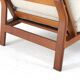 Komfort lounge chair 'Nimtofte' - Off White - danish design in teak