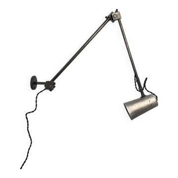Vintage industrial workshop wall light from the 1950s.