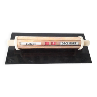 Vintage gold starry perpetual calendar