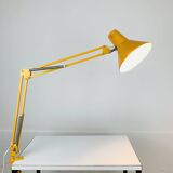 Habitat vintage articulated architect's lamp, yellow metal