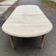 Louis Philippe extendable dining table with 8 leaves, renovated, 350cm, 19th century.