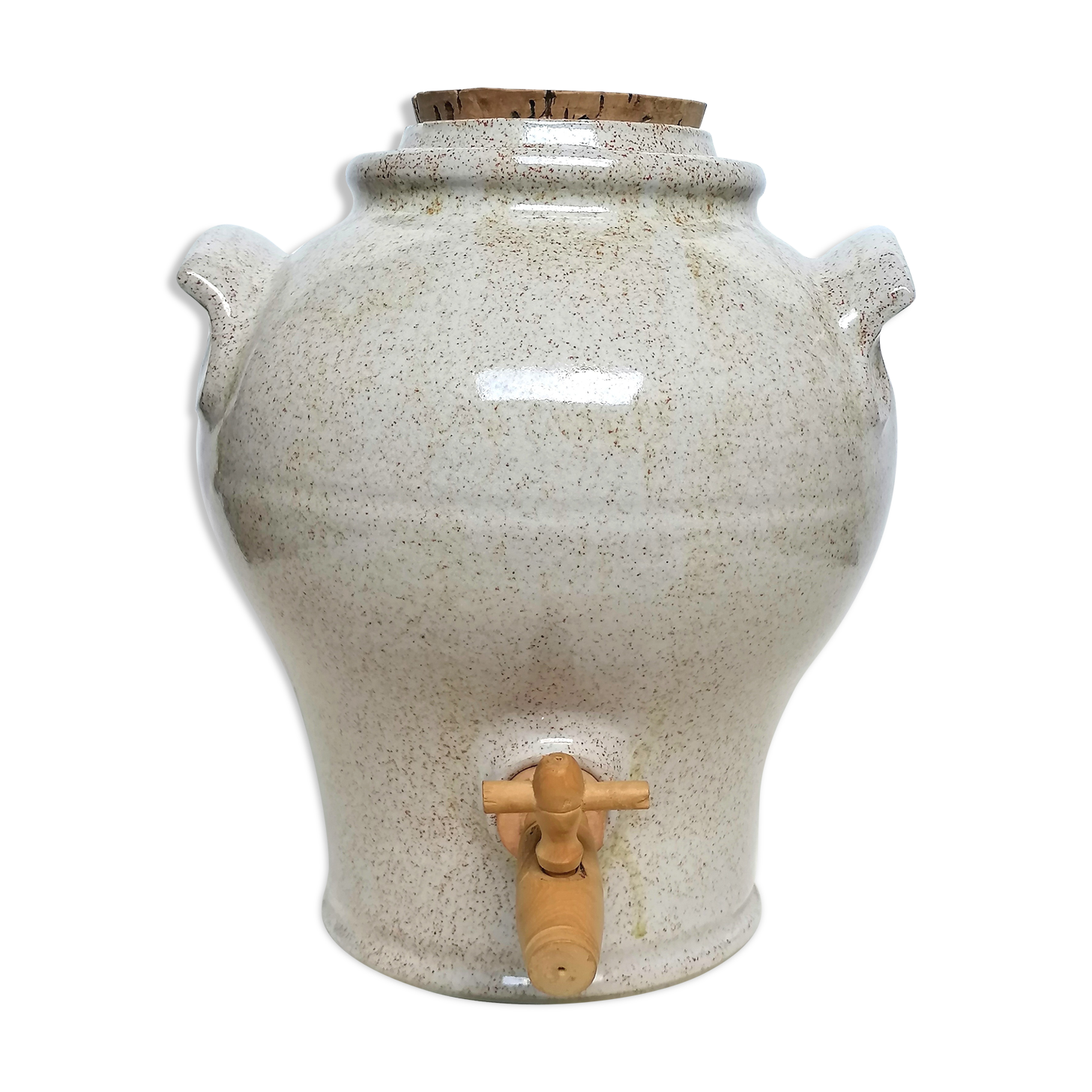 Vinaigrier stamped Norman pottery