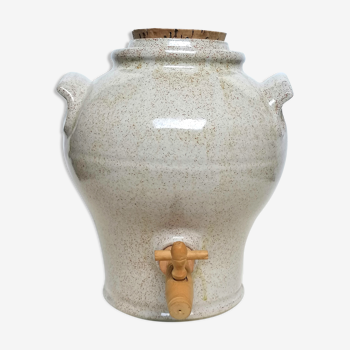 Vinaigrier estampillé poterie Normand