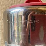 Italian coffee maker 3 cups lagostina vintage 60s design streamline stainless steel 18/10