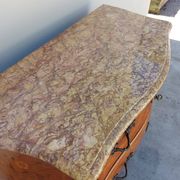 Louis XV chest of drawers in rosewood marquetry