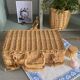 Small rattan suitcase