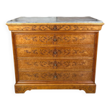 Charles X Style Chest of Drawers, 20th Century