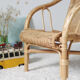 Children's armchair in rattan