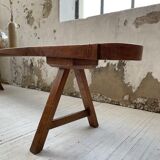 Pair of bench early 1900 oak