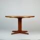 Vintage Teak Esstisch Dining Table Rund Erweiterbar Glostrup Danish Design