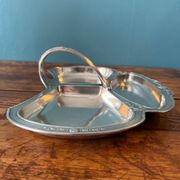 Tray, display in silver metal gallia for Christofle
