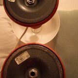 Pair of mushroom lamps aluminor 70
