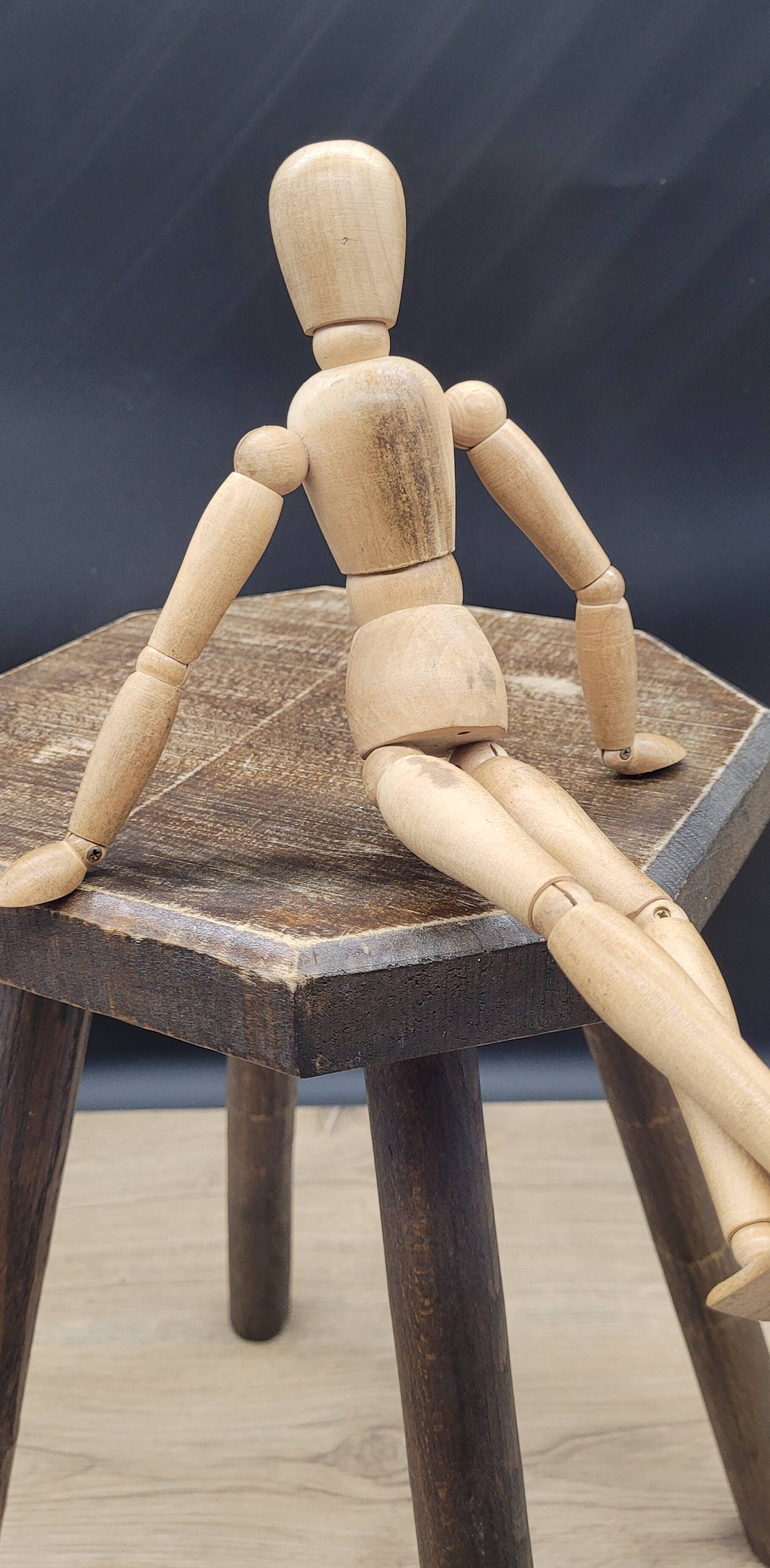 Low stool 4 legs