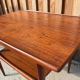Vintage teak side table – Scandinavian design – 1960s