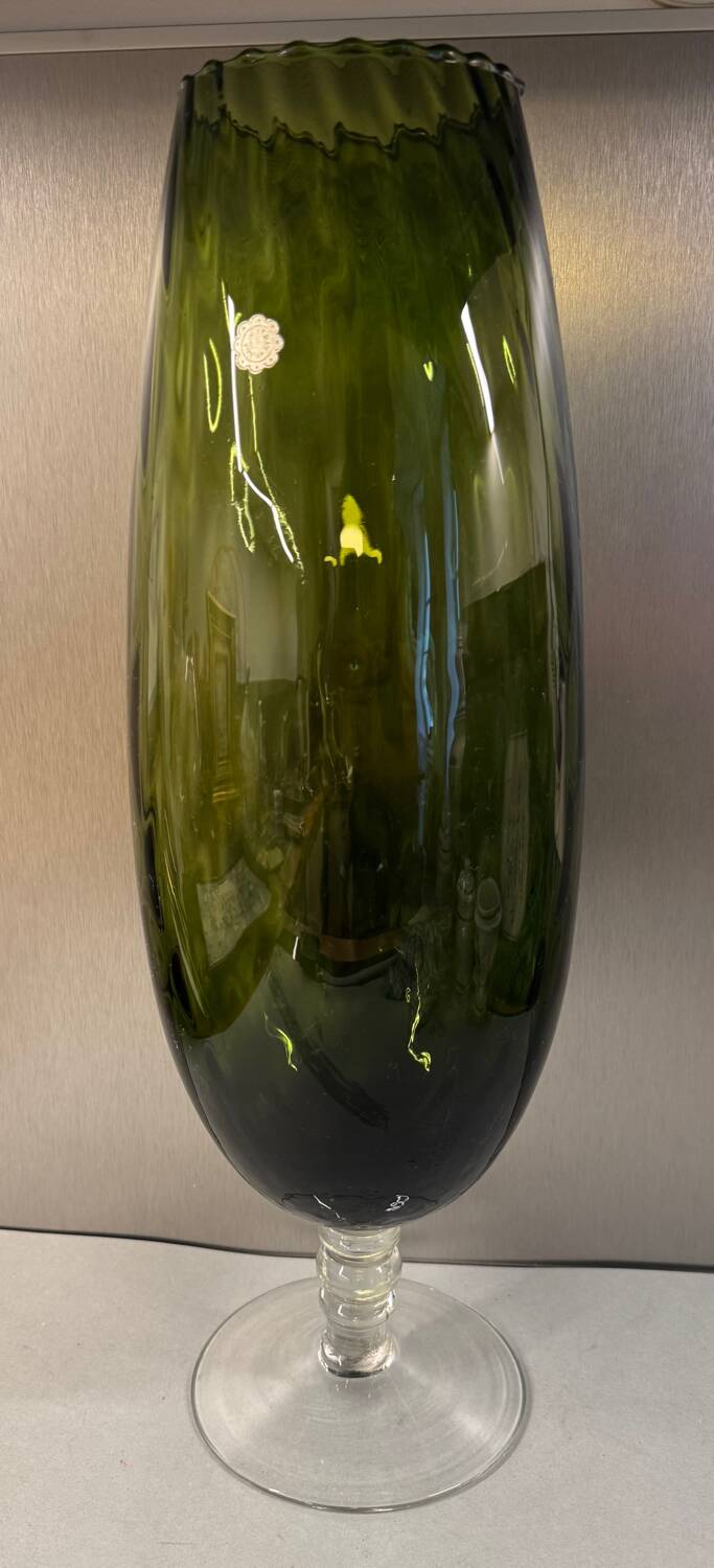 Blown glass vase, Italy, 70s/80s