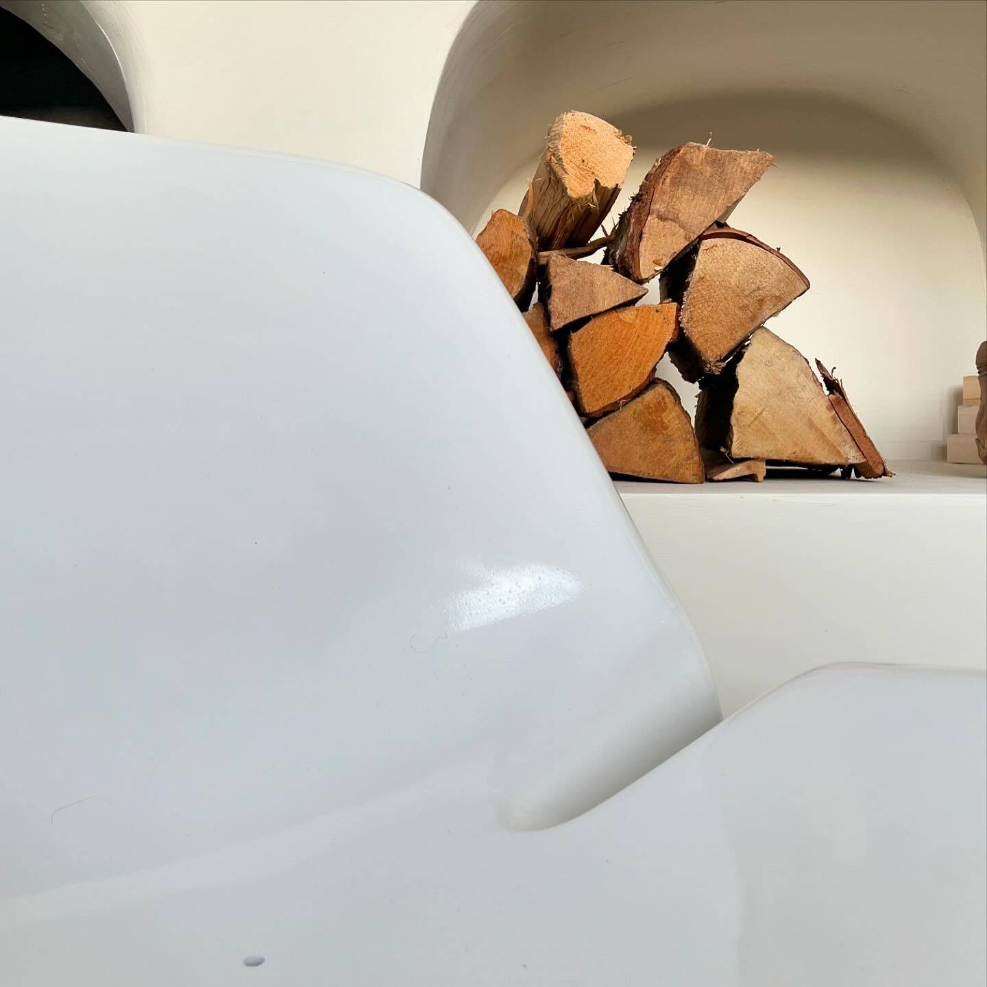 Luigi Colani fiberglass armchair