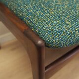 Set of six mahogany chairs, Danish design, 1970s, designer: Henning Kjærnul