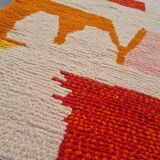 Handmade pure wool rug size 150 x 250 cm